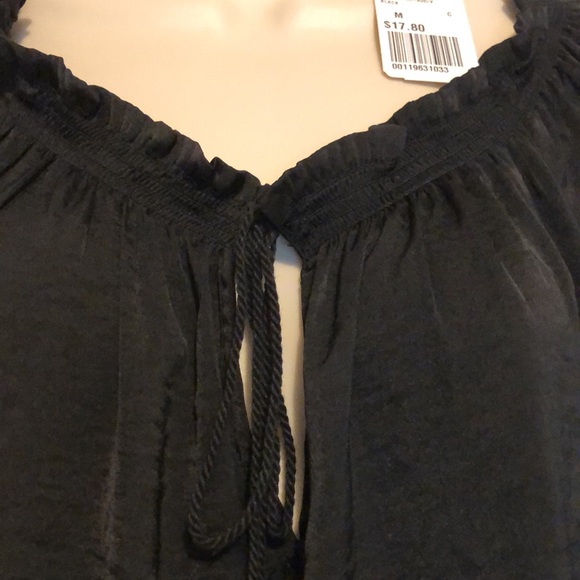 Forever 21 Women’s Size Medium Black Scoop Top NWT - Picture 3 of 5